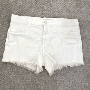 Joe’s Jeans Ozzy 4 inch shorts, maternity, size 33